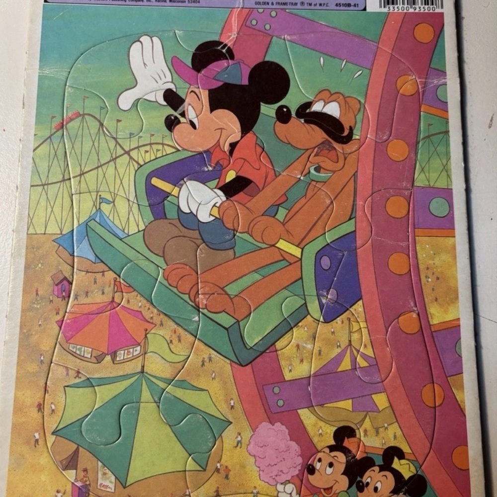 Disney Mickey Mouse Frame-Tray Puzzle